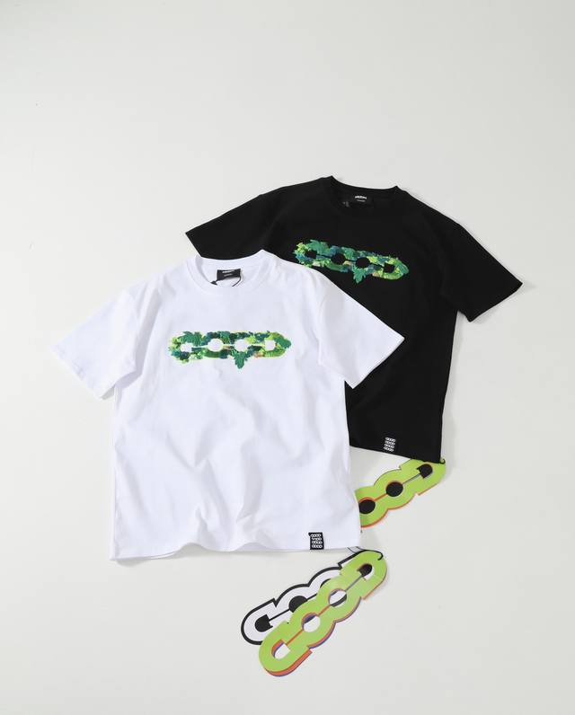 纯原版本 Goodbrand 2025Ss 立体绿植地图刺绣轻奢时尚重磅纯棉短袖 情侣款 顶级复刻 行走的艺术品 当红炸子鸡必备纯原级好货来袭 非常重工款 真重