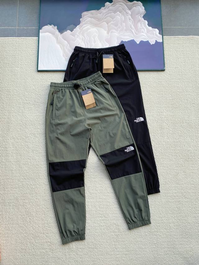 北面25S夏季新款万针刺绣休闲运动长裤 thenorthface 北面立体剪裁户外裤 绝对完美的品质 男士宽松版型休闲裤 贸易公司订单纯正非常挺得一款裤子 必入