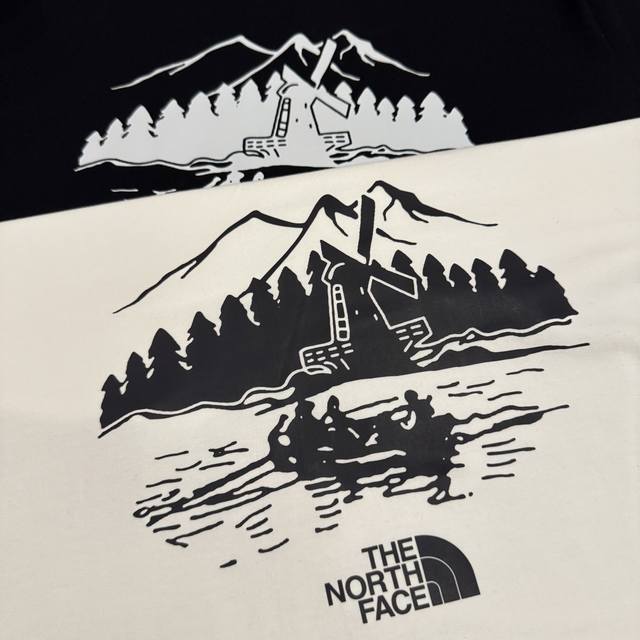 thenorthface北面短袖T恤春夏新款户外男女宽松纯棉圆领短袖 原版260G纯棉精梳面料 亲肤舒适 采用进口数码机器立体胶印 不开裂不脱胶 穿上就是舒适自