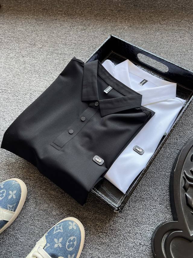 专柜顶级桑蚕丝 人气爆款 法国Lacoste 鳄鱼专柜新品桑蚕丝无痕短袖polo衫 恒隆在售万元级 款号 7771 法国鳄鱼家今年顶级冰氧桑蚕丝锦氨棉面料 拿到