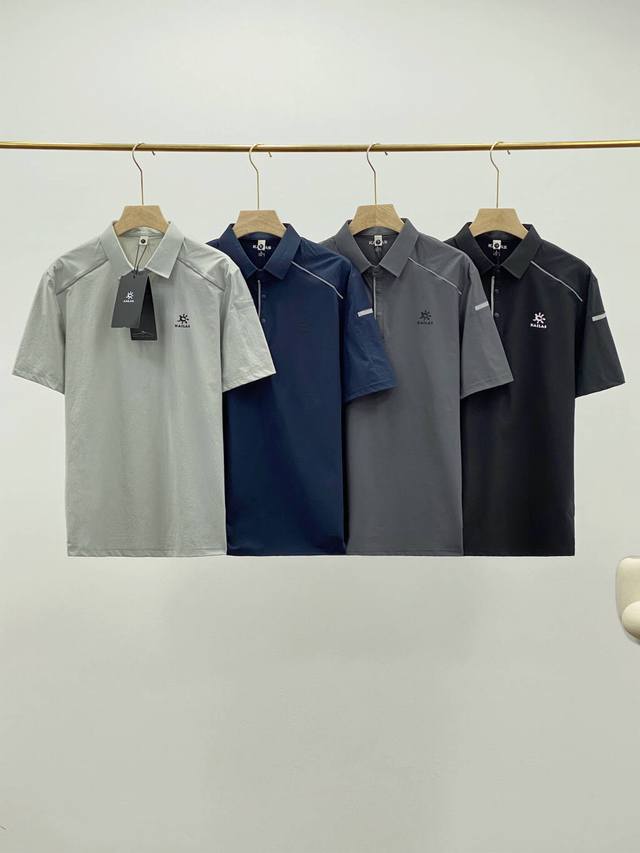 供 凯乐石 Kailas*25年夏季新品男士翻领速干吸湿运动抗菌Olo衫 立体切割剪裁 经典Olo领三粒扣开襟 工装风设计 打破常规翻领 穿出不一样的感觉 特定