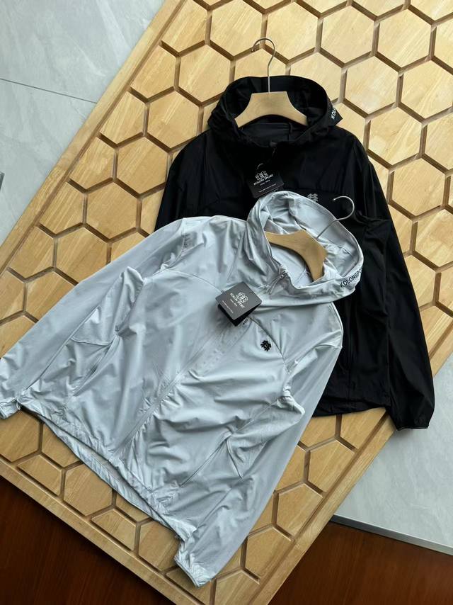 供 Kolon Sport 可隆 2025年新款防晒衣皮肤衣 情侣款 进口科技防晒面料 具备优异的高弹性原纱防晒 可反复水洗 防晒更持久阻隔紫外线高达99%不闷