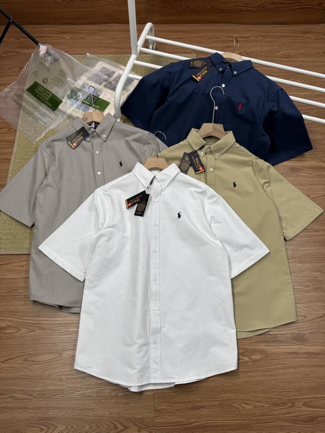 拉夫劳伦 polo春夏新品 短袖衬衫 情侣款 经典简约 休闲商务兼具 精细剪裁 流畅线条 立体有型 定制面料 舒适美观耐穿 这是每年都要复购的一款polo 一点