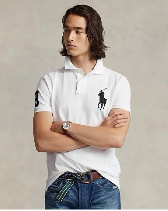 模特图# 纯原版本 ralph Lauren拉夫劳伦大马刺绣polo 保罗短袖T恤半袖 大马标polo 保罗polo衫 美国Ralph Lauren拉夫劳伦最经