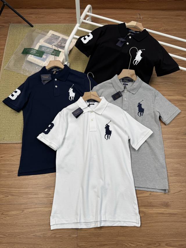 纯原版本 ralph Lauren拉夫劳伦大马刺绣polo 保罗短袖T恤半袖 大马标polo 保罗polo衫 美国Ralph Lauren拉夫劳伦最经典的一款常