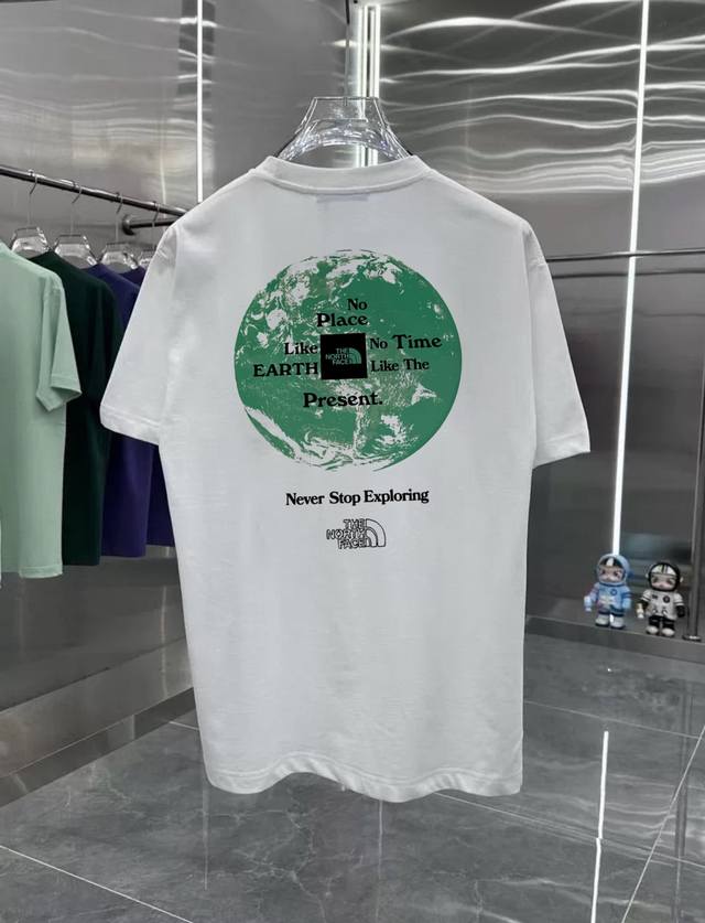 北面系列 专柜款复古情侣 印花短袖T落肩袖 重磅280G精梳棉材质 透气舒适 版型宽松 进口外贸级专柜印花 随意搓洗不褪色不变形 情侣款 男女同款哦