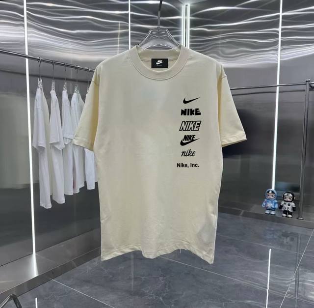 nike系列 专柜款复古情侣 印花短袖T落肩袖 重磅280G精梳棉材质 透气舒适 版型宽松 进口外贸级专柜印花 随意搓洗不褪色不变形 情侣款 男女同款哦