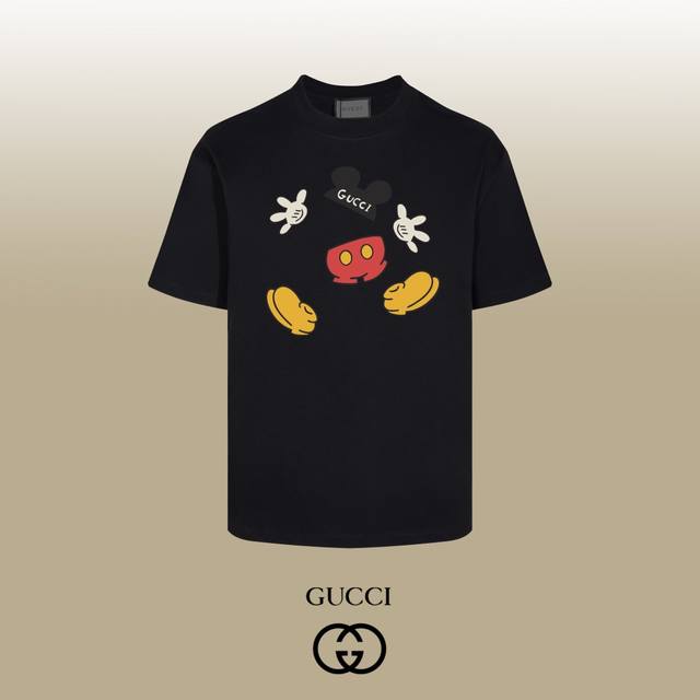 顶级代工品质 Gucci~古驰 24Ss 经典T恤短袖 不需要所谓烂大街的华丽文案 主打品质 - 面料经过2次高温缩水固色 不变形不缩水不起球 -正确Os版型