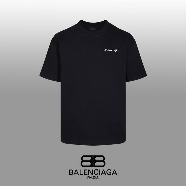 顶级代工品质 Balenciaga 巴黎世家 24Ss 经典T恤短袖 不需要所谓烂大街的华丽文案 主打品质 - 面料经过2次高温缩水固色 不变形不缩水不起球 -