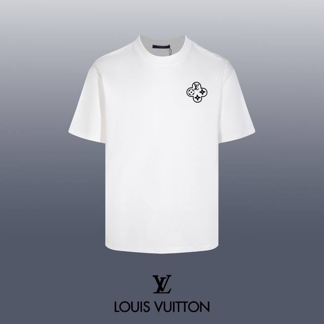 顶级代工品质 Louis Vuitton 路易威登 24Ss 经典T恤短袖 不需要所谓烂大街的华丽文案 主打品质 - 面料经过2次高温缩水固色 不变形不缩水不起
