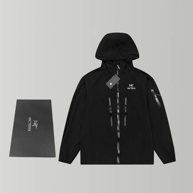 Arcteryx 始祖鸟Squamish Hoody情侣户外防晒夏季必备 防晒指数50+认证款 高端品质无敌 始祖鸟Arc Teryx 6代防晒衣 机能薄型夹克