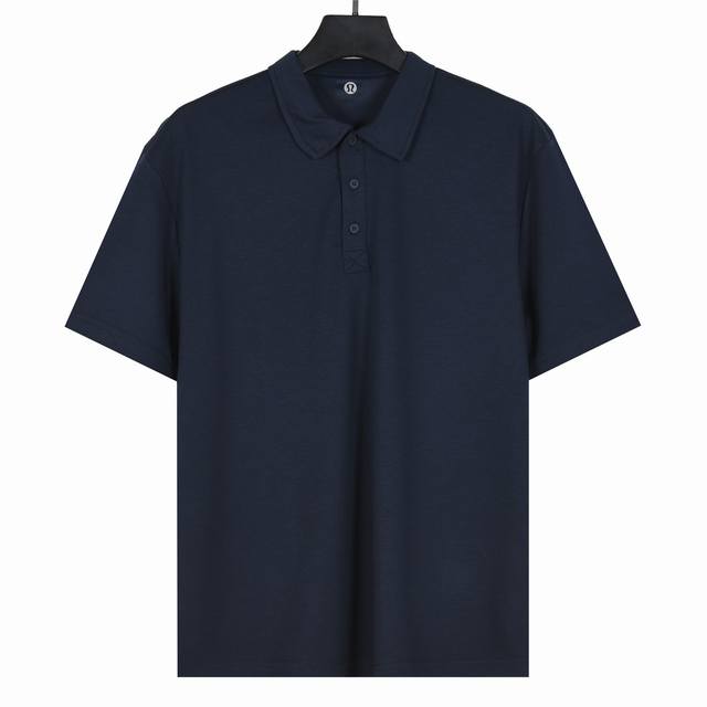 Lululemon 纯色 polo衫