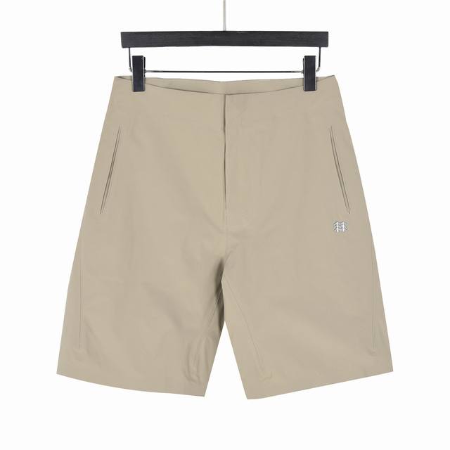 Kolon 可隆全压胶 旋钮松紧 商务短裤 卡其色