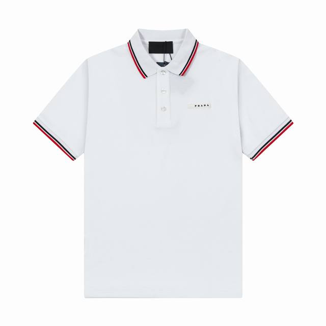 品牌 普拉达 prada 面料 纯棉丝光珠地 克重 230 颜色 黑色 白色 尺码 M-Xxl 原版定制1 1细节还原 三标Logo齐全 拉链钢印Logo 高端