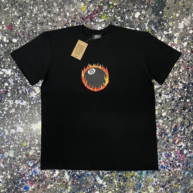 斯图西Stussy短袖T恤 240G圆筒Tee两侧面不带缝线 与正品相同 s M L Xl Xxl