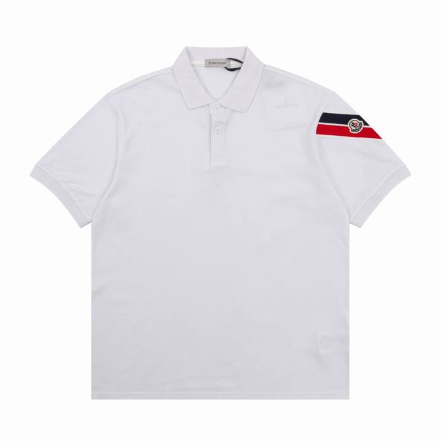 moncler 蒙口 袖织带短袖polo衫 size Xs-L