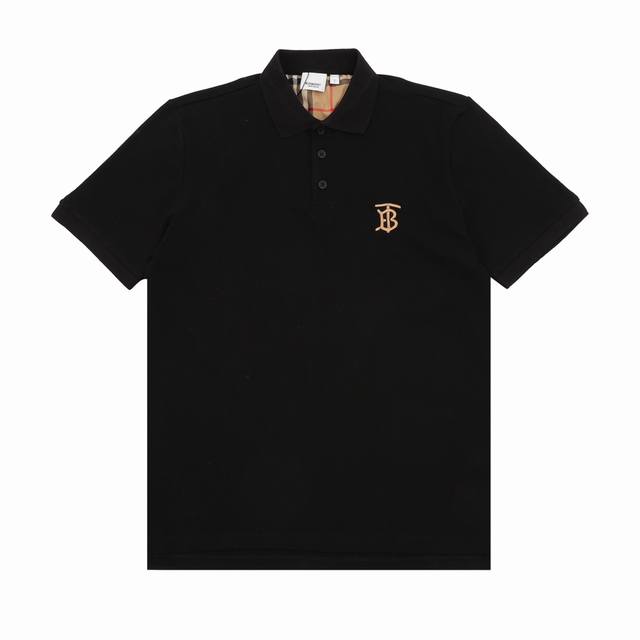 burberry 巴宝莉 胸口Tb刺绣短袖polo衫 size Xs-L