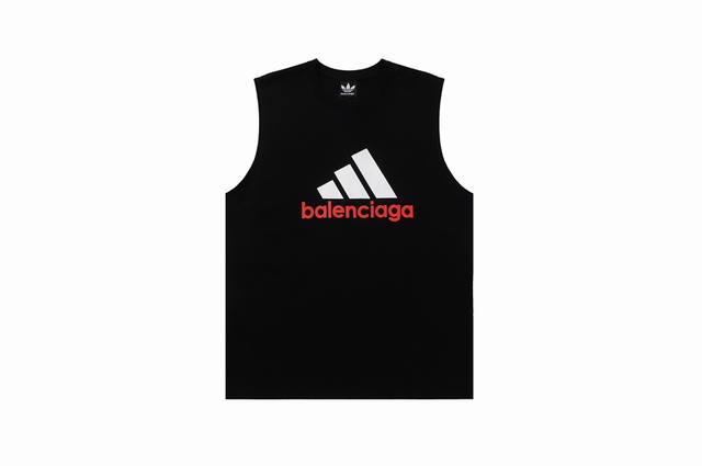 503款 新款 官网走秀款Adidas&Balenciaga联名 240克双纱面料.360克双纱螺纹.印花采用顶级活性环保染料.不易掉色.宽松版本.男女同款 颜