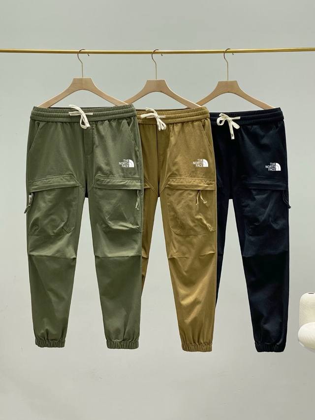 8970北面长裤 100%纯棉 黑色 军绿 卡其 m-4Xl