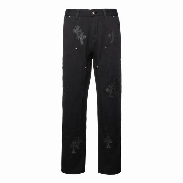 chrome Hearts 克罗心Matty Boy Sex Records 拼皮贴皮工装高街牛仔裤 众所周知Chromehearts牛仔裤会采用Vintage