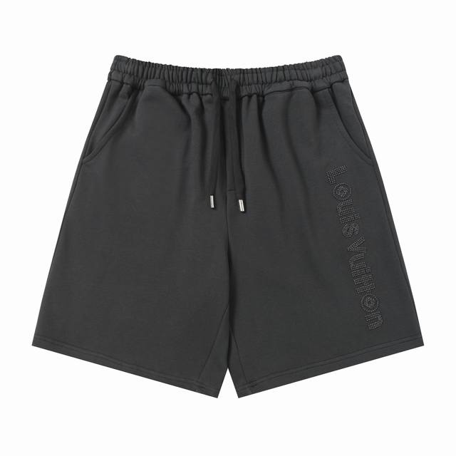 louis Vuitton路易威登 春夏秀款中空刺绣洗水Logo工艺后袋车标 上身舒适 纯棉定制抽绳 三标齐全 细节处理非常到位 高端质感版型极佳 时尚大气 男