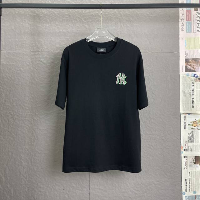 A74 高版本 Mlb 300克重 高端直喷工艺 25新款 通肩压条保证舒适性1同步发售 最大穿到200斤 ny洋基队情侣款式 定制宽松舒适 超爆 经过高温水洗