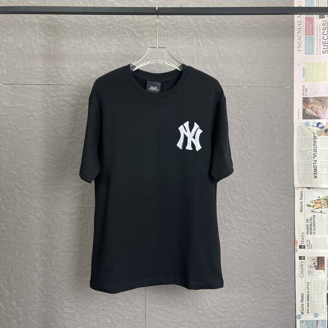 A19 高版本 Mlb 300克重 高端发泡工艺 25新款 通肩压条保证舒适性1同步发售 最大穿到200斤 ny洋基队情侣款式 定制宽松舒适 超爆 经过高温水洗