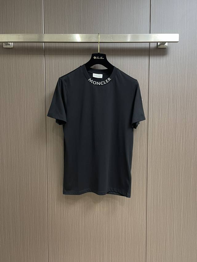 moncler 早春新款品牌标识印花圆领短袖T恤 3D数码直喷工艺 精品品质短袖 采用进口高端订制260克纯棉面料 尺码 S Xl 宽松版 下单请报身高体重