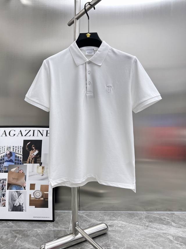 巴宝莉 Burberry春夏新款男士短袖polo衫 品牌最新设计元素 既不单调也不复杂,恰到好处的展现品味 客供顶级定制珠地棉面料 舒适吸汗透气根本不在话下,面