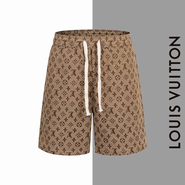 款号#Z139 lv暗纹满印提花牛仔短裤 louisvuitton 官网一致款式 面料 纯棉竹节棉精品面料 内里包边包条 精美绝伦 大厂流水做工 无线头 整齐