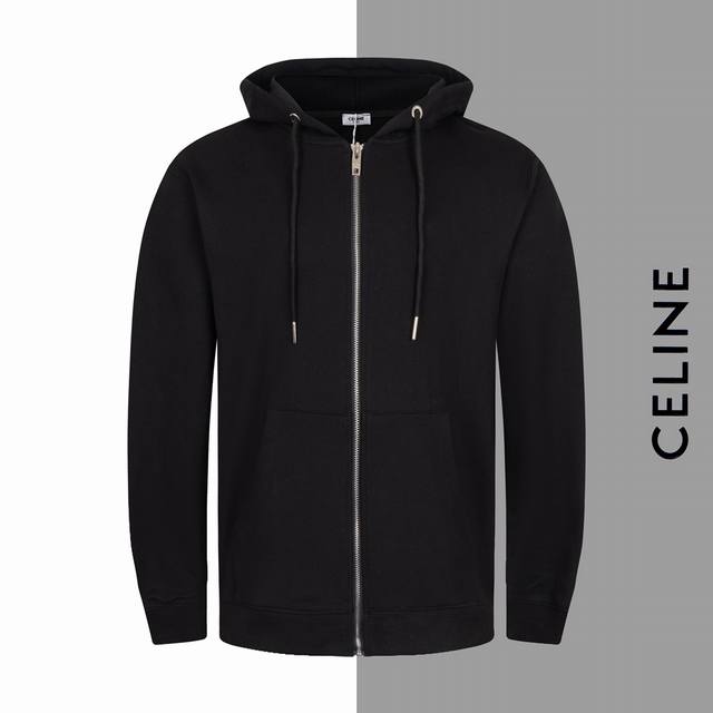 款号 G70 赛琳字母印花帽连帽抽绳外套 celine专柜一致经典款式 面料 420克双股双纱食毛纯棉毛圈 工艺 帽子经典白墨直喷印花工艺 辅料 三标齐全 Zp