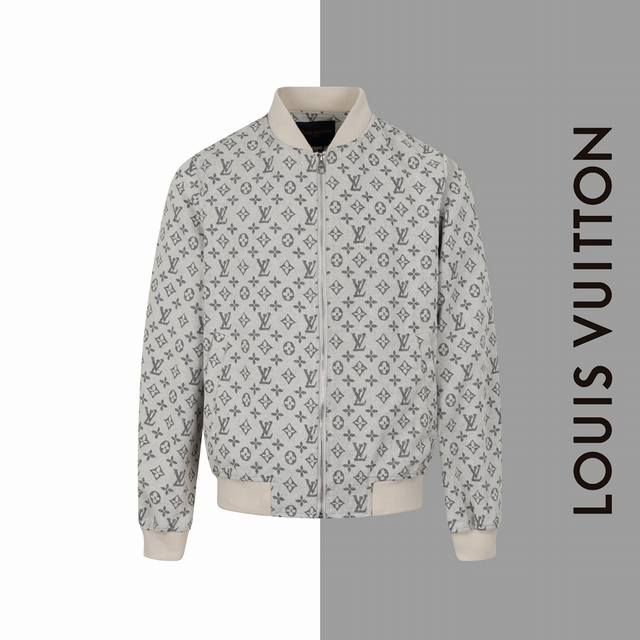 款号 G60 lv 满印提花立领牛仔外套 louisvuitton 专柜一致外套 面料 定制原版暗纹提花高密度牛仔面料 工艺 Zp 一致满印花提花工艺 辅料 三