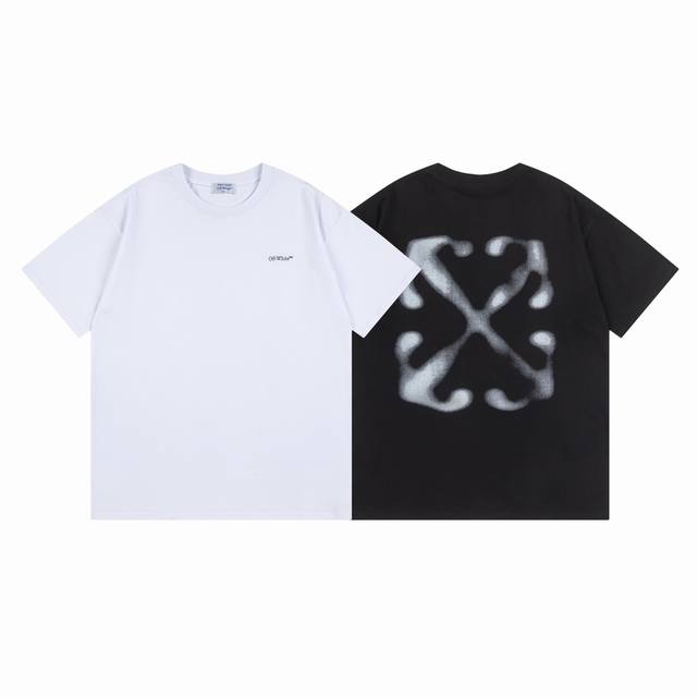9011# Off White新款宽松版短袖T恤 尺码 S M L Xl 颜色 黑色 白色