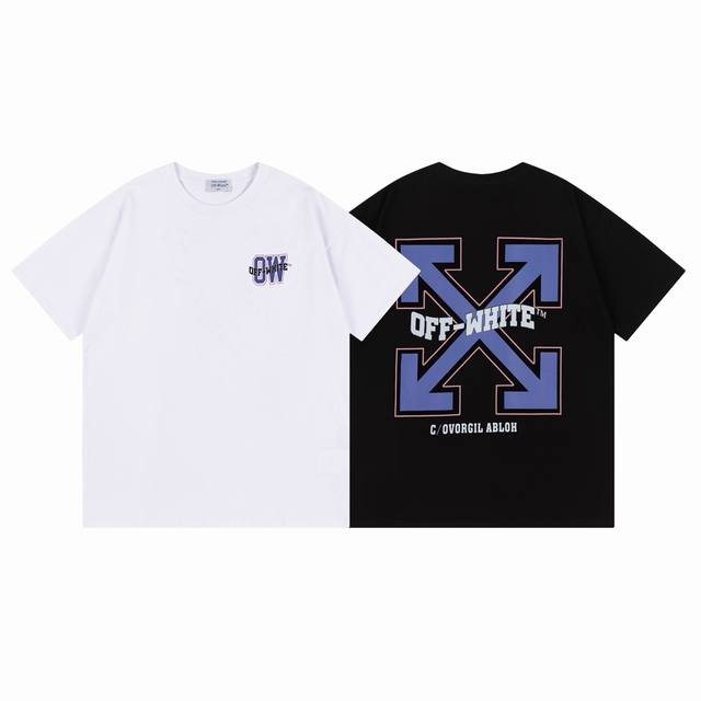9062# Off White新款宽松版短袖T恤 尺码 S M L Xl 颜色 黑色 白色