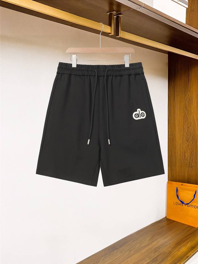 Aloyoga 顶级货品 2025夏季新款休闲短裤 品牌经典Logo休闲裤 定制面料 舒适度极好 手触感强烈 辨识度极高 完美品相工艺 尺码 S-2Xl