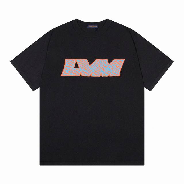 路易威登Lv立体3D字母提花针织羊毛短袖 颜色 黑色 白色 尺码 M L Xl Xxl