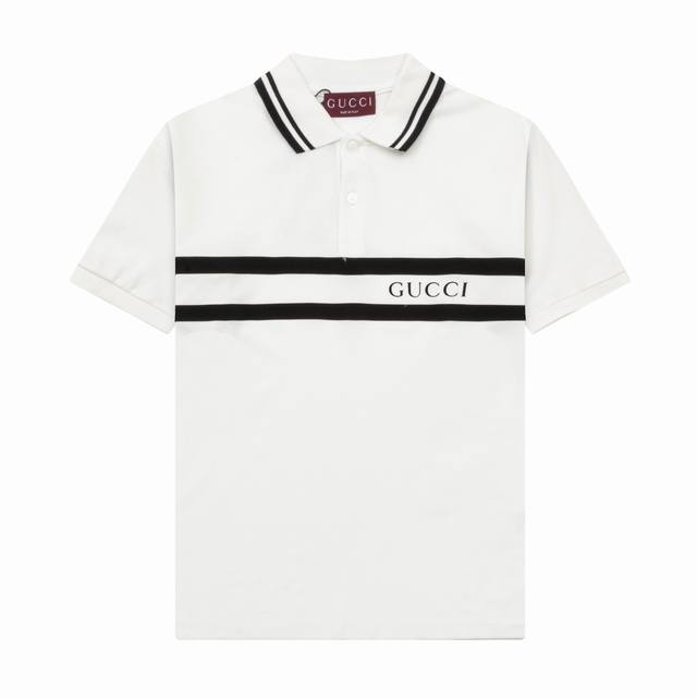 品牌 Gucci 面料 纯棉 克重 220 颜色 白色 黑色 尺码 M-Xxl Gucci印花棉质polo衫 款号 788016 Xjgjx 9081 这款单品