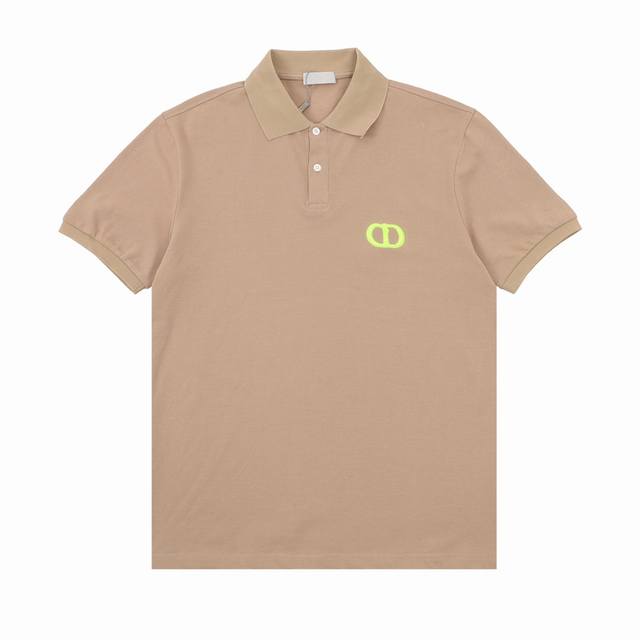 dior 迪奥 经典刺绣Cd圆领短袖polo size S-L