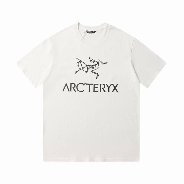 款号 L022 arctetyx 始祖鸟 Archaeopteryx 标识印花短袖T恤 原版定制辅料 吊牌 包装袋 贴纸 洗水唛 防尘纸 250克 双纱面料 定