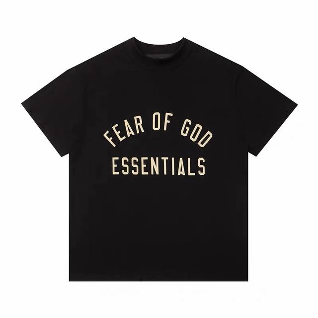 全套对版Fear Of God Essentials Fall24 Back To School系列 Womens Tri-Blend Crewneck Tee