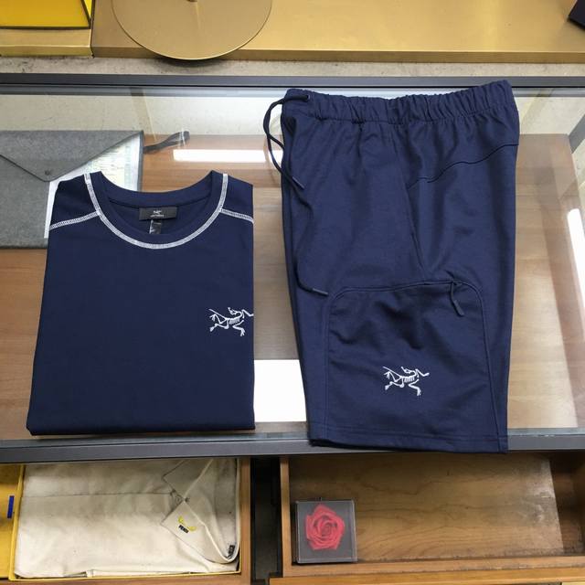 Shi 新品套装短袖 短裤 始祖 拆卖 2025春夏 Ss 户外鸟 探野抱石 穿行无界 夏季短袖短裤套装 棉+聚酯纤维 透气舒适不变形 还原贵柜同款级别面料 撞