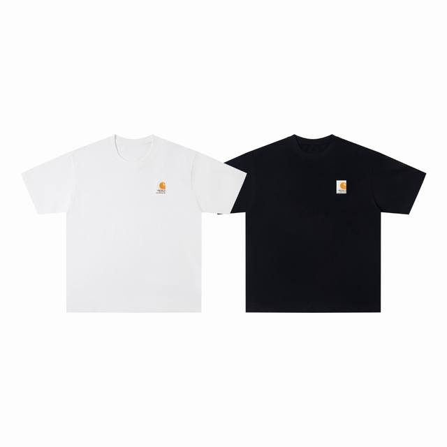 款号:Wkd02 carhartt Wip 卡哈特25Ss日版限定短袖T恤 男女情侣同款 夏季这种简约的短袖真的很加分 独属于日潮的穿搭风格 胸前的图案视觉效果