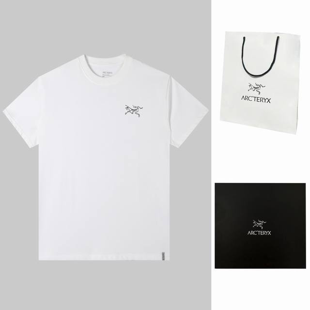 Arc Teryx始祖鸟Arc网格印花短袖 采用32支双纱 280克纯棉面料 胸前小鸟高端工艺印花 后背网格加小鸟印花 上身透气 绝不起球 手感柔软舒适 全衣平