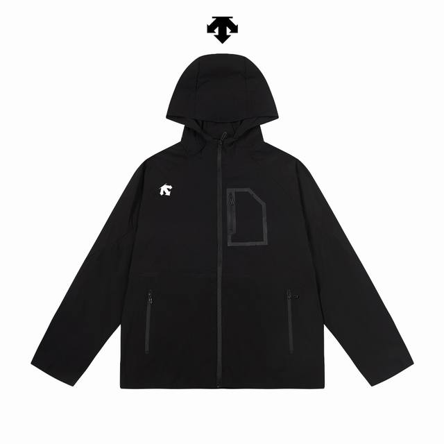 Descente迪桑特户外运动休闲防晒衣皮肤衣 男女同款 春夏就得备这样的防晒速干外套 无论是外出开车 骑行 垂钓还是跑步都必备 客供定制四面弹的面料 透气性能