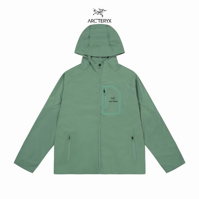 Arcteryx 始祖鸟户外运动休闲防晒衣皮肤衣 男女同款 春夏就得备这样的防晒速干外套 无论是外出开车 骑行 垂钓还是跑步都必备 客供定制四面弹的面料 透气性