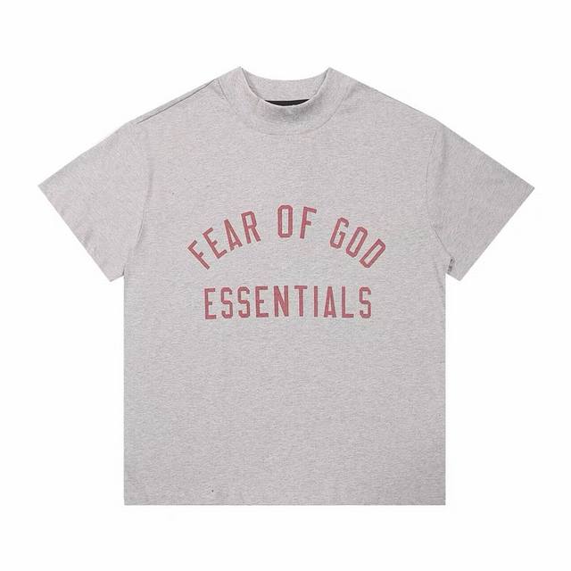 全套对版Fear Of God Essentials Fall24 Back To School系列 Womens Tri-Blend Crewneck Tee