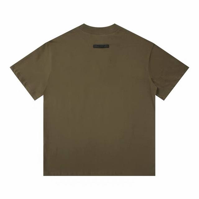 全套对版Fear Of God Essentials Fall24 Back To School系列 Womens Tri-Blend Crewneck Tee