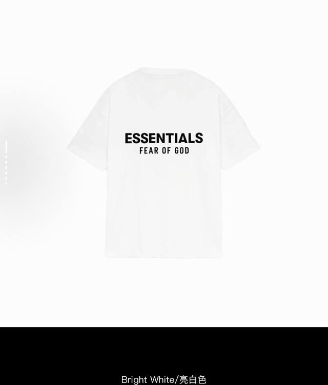 Fear Of God Essentials Always On系列 Ss25 Always On系列 Classic Short Sleeve Tee 圆领套