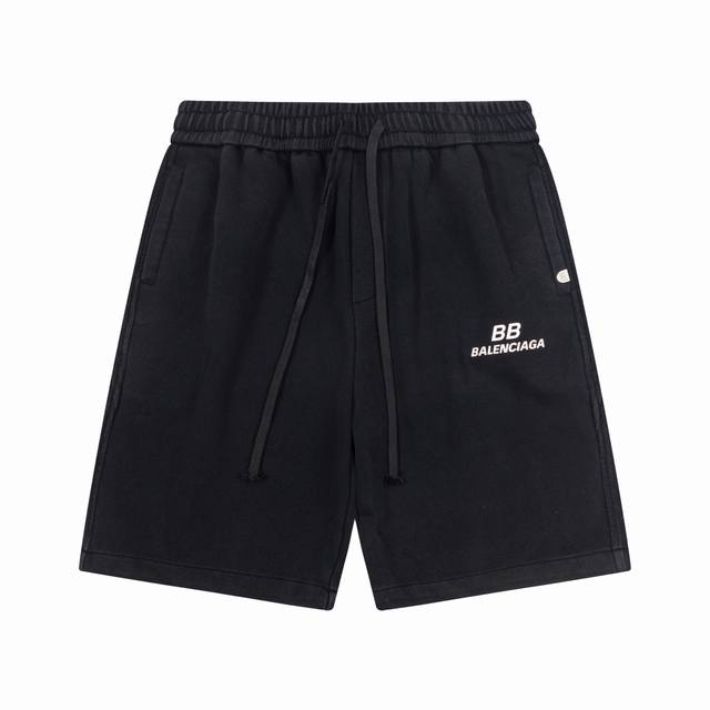 高品质 Balenciaga巴黎25Ss春夏新款短裤炒色系列 独家设计师款 面料采用高克重布料 精选棉感面料 手感柔软细腻 亲和肌肤 松紧裤腰穿脱更便捷 侧袋定