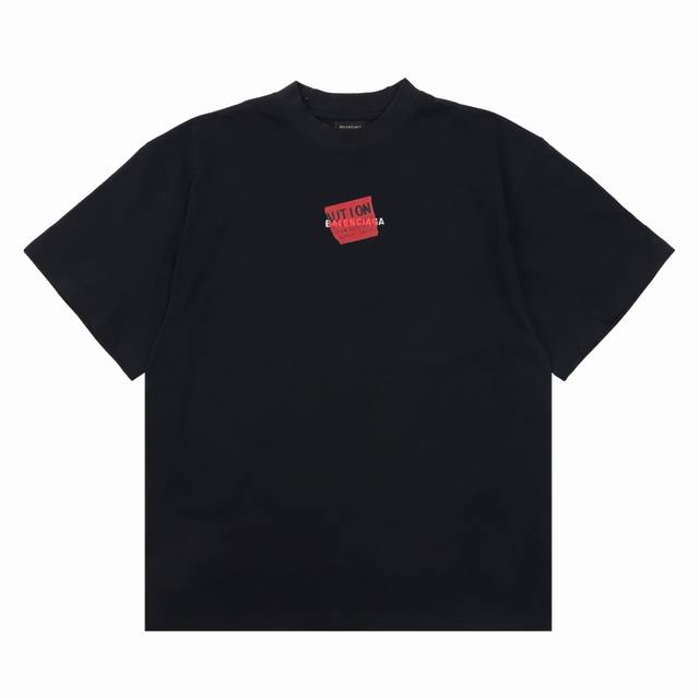 balenciag* 巴黎世家 Taped美工胶布印花短袖 码数Xs-L